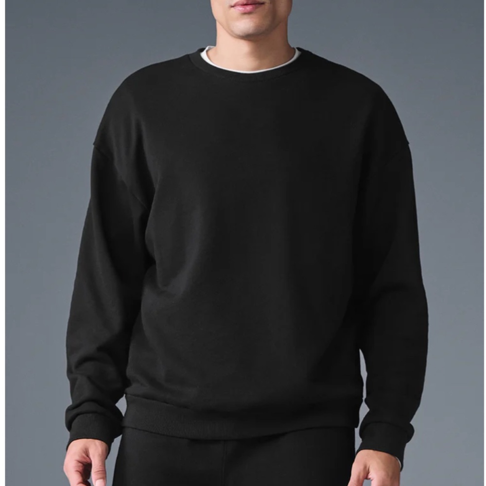 NWT ALO YOGA Chill Crew Neck Pullover SZ XL